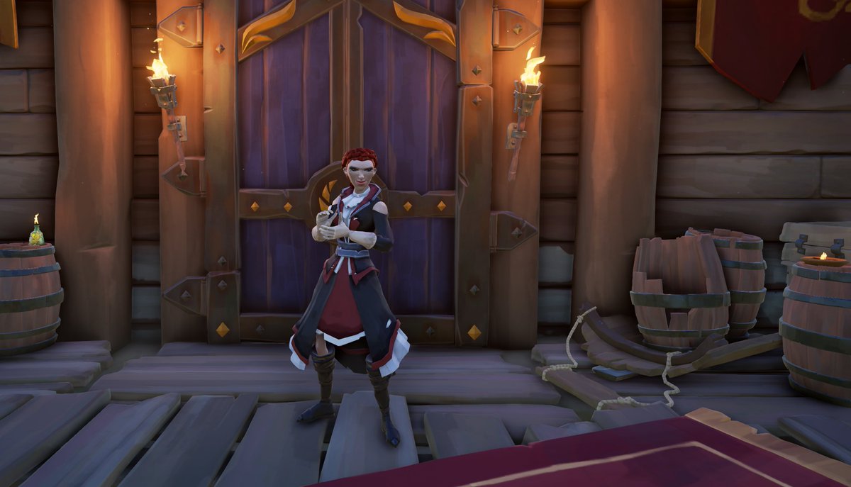 Theme: Red Carpet #StyleOfThieves #SeaOfThieves @SeaOfThieves