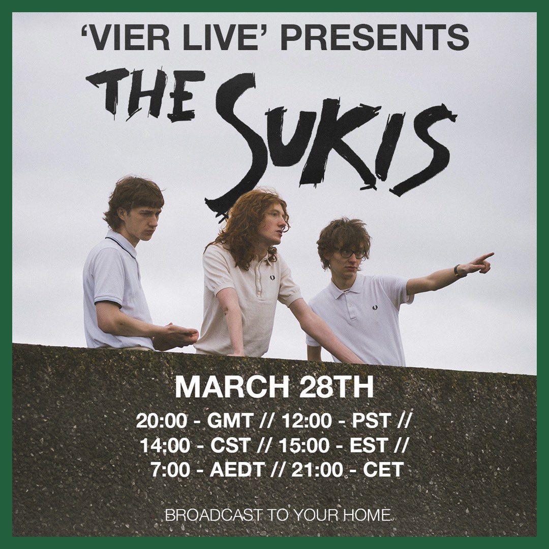 comment your favourite sukis song for a discount code on our stream THIS THURSDAY