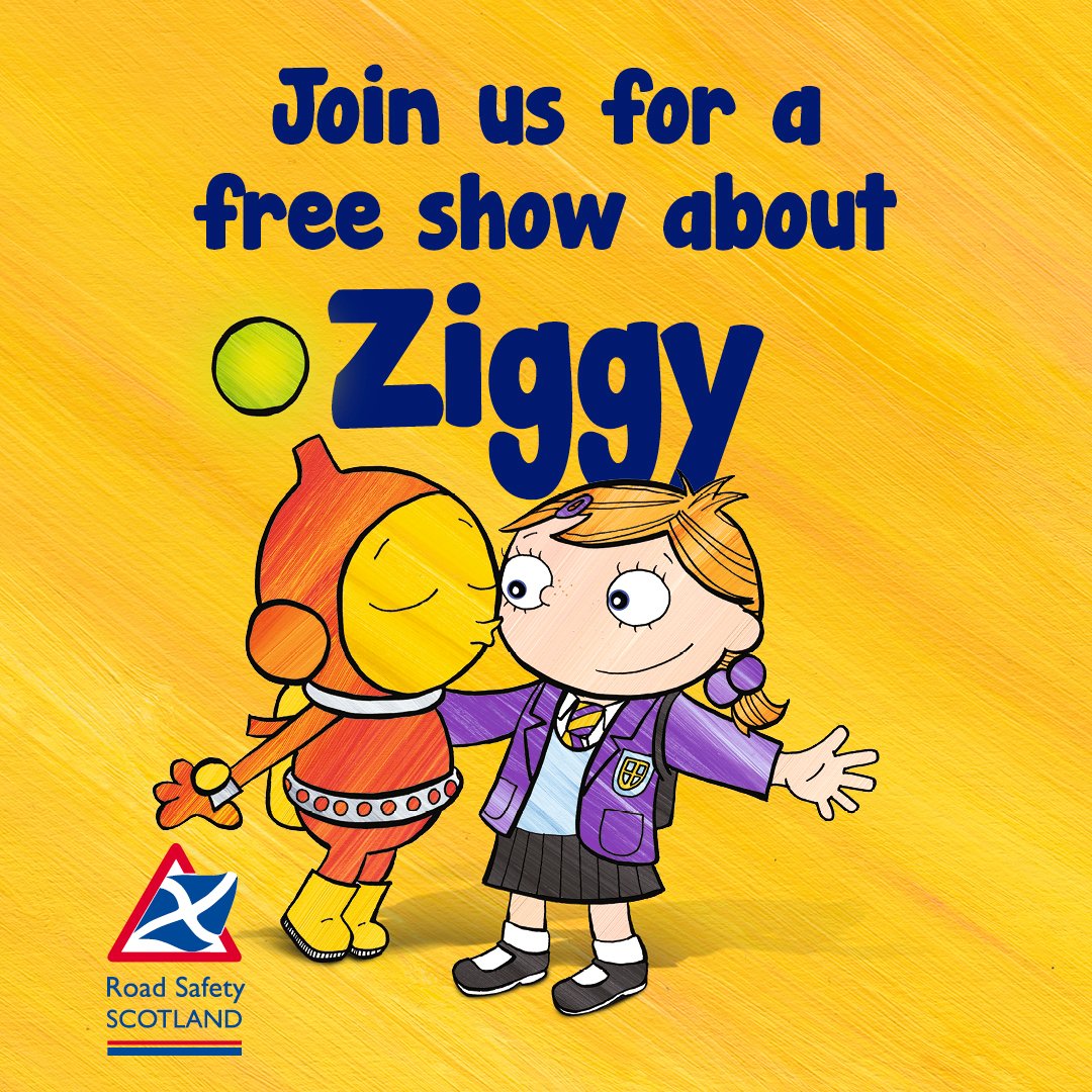 🚗 Ziggy is an alien who is learning how to cross the road safely. Bring the kids to Oak Mall Shopping Centre on 4 and 5 April for a FREE storytelling show – and FREE goodies too. In the meantime, visit bit.ly/ziggy-online for Ziggy games and stories. 🚀🌎 #GoSafeWithZiggy