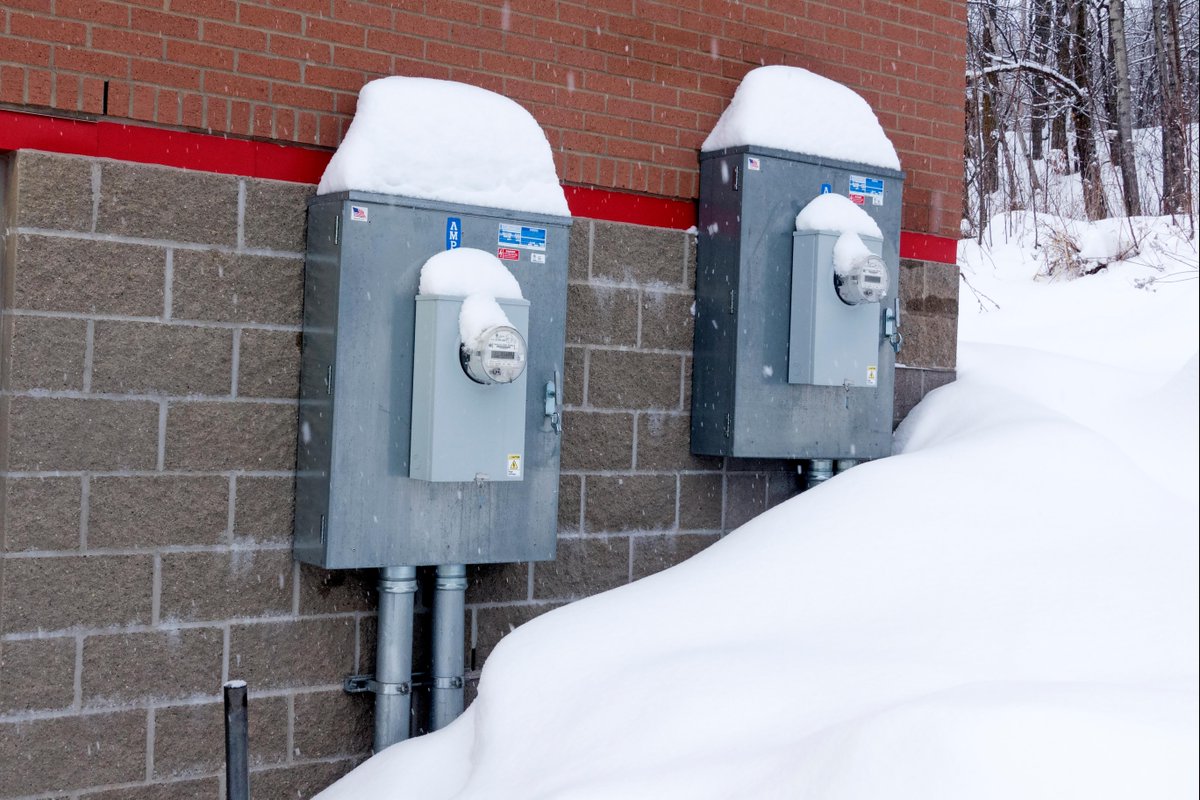 Ice and snow buildup could block vents for furnaces, water heaters and other appliances and may result in equipment malfunction and could create harmful carbon monoxide buildup.