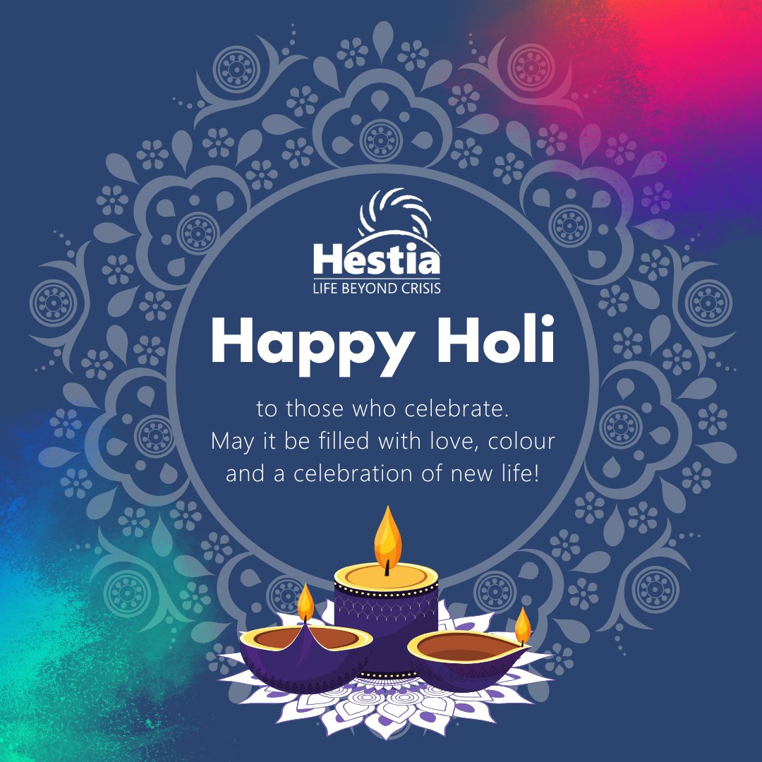 Happy #Holi to everyone who celebrates the festival of colours today! We hope your day is filled with love, colour and a celebration of new life!