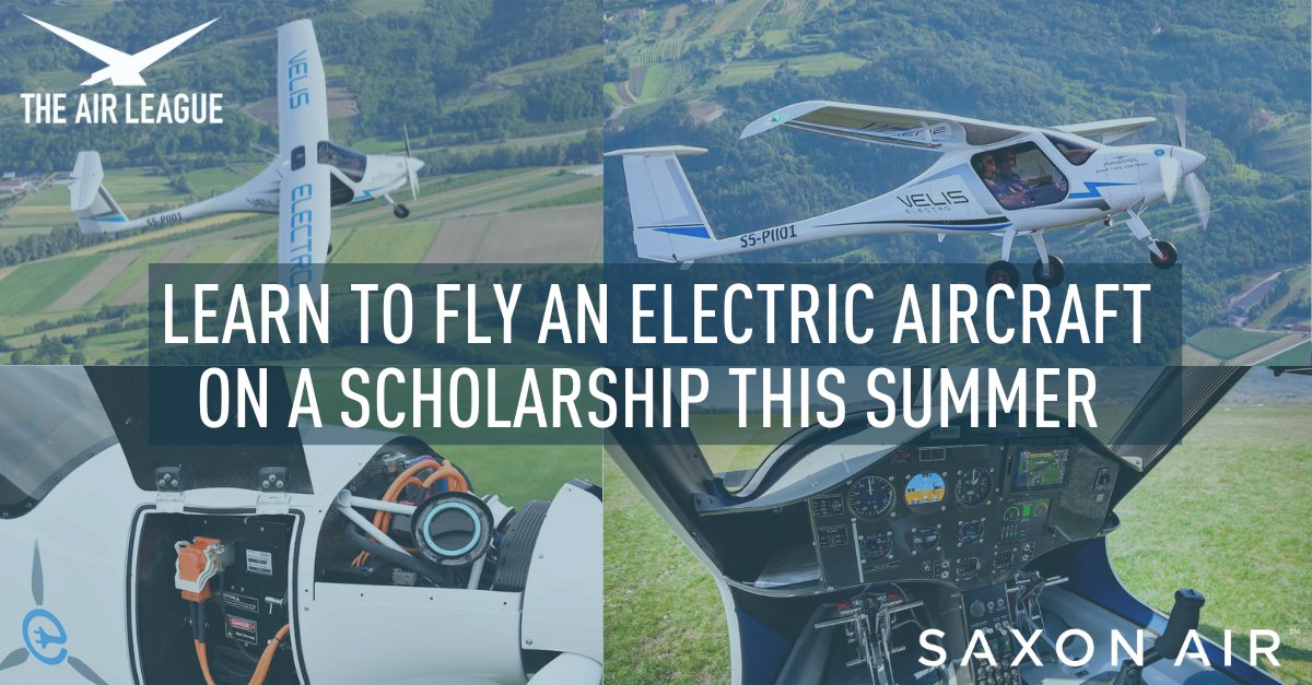 Don’t miss out on the opportunity to fly an electrically powered aircraft! All hours flown on the aircraft can of course be counted towards the student’s total PPL training time. Applications close on 30th March! APPLY HERE: airleague.co.uk/our-programmes… #aviation #aerospace
