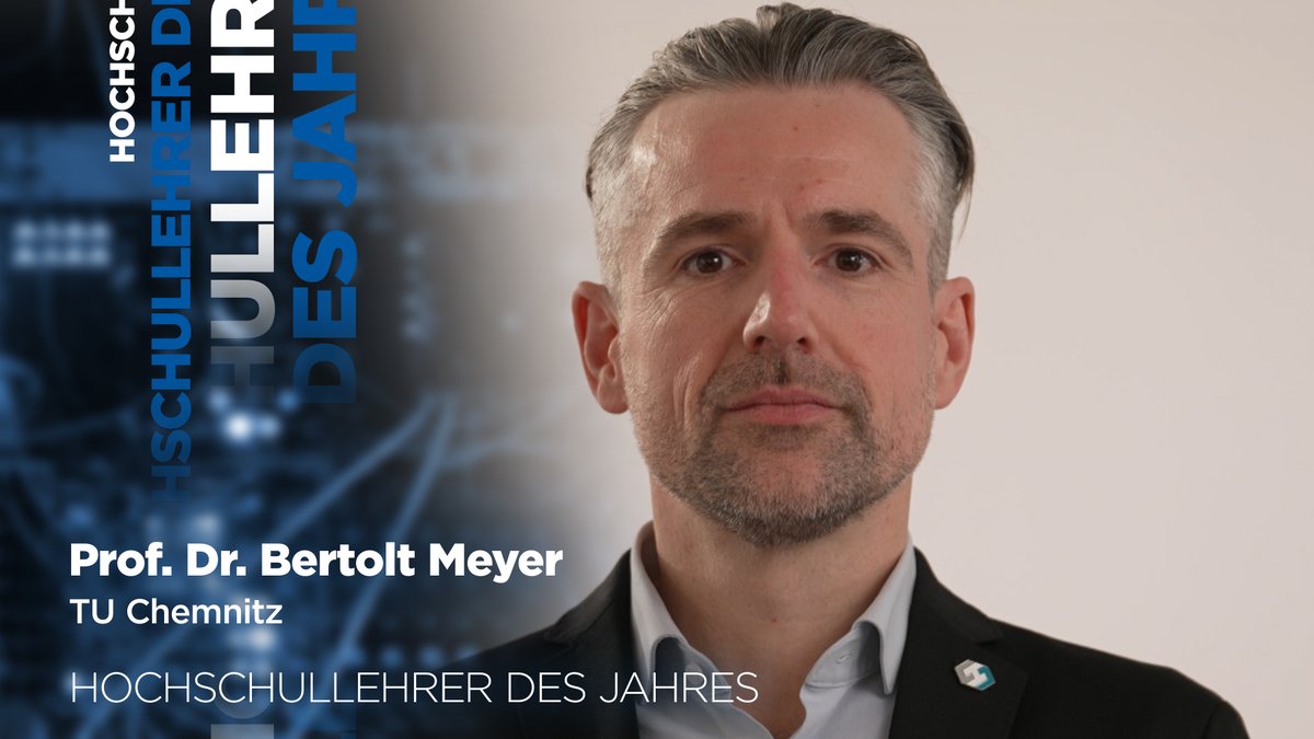 Hochschullehrer des Jahres: Bertolt Meyer, der als Wissenschaftler und Wissenschaftskommunikator Vielfalt lebt und liebt, im Videoporträt. @myo @TUChemnitz #Wisskomm #GalaDerDeutschenWissenschaft youtu.be/lGuaWno3yvI