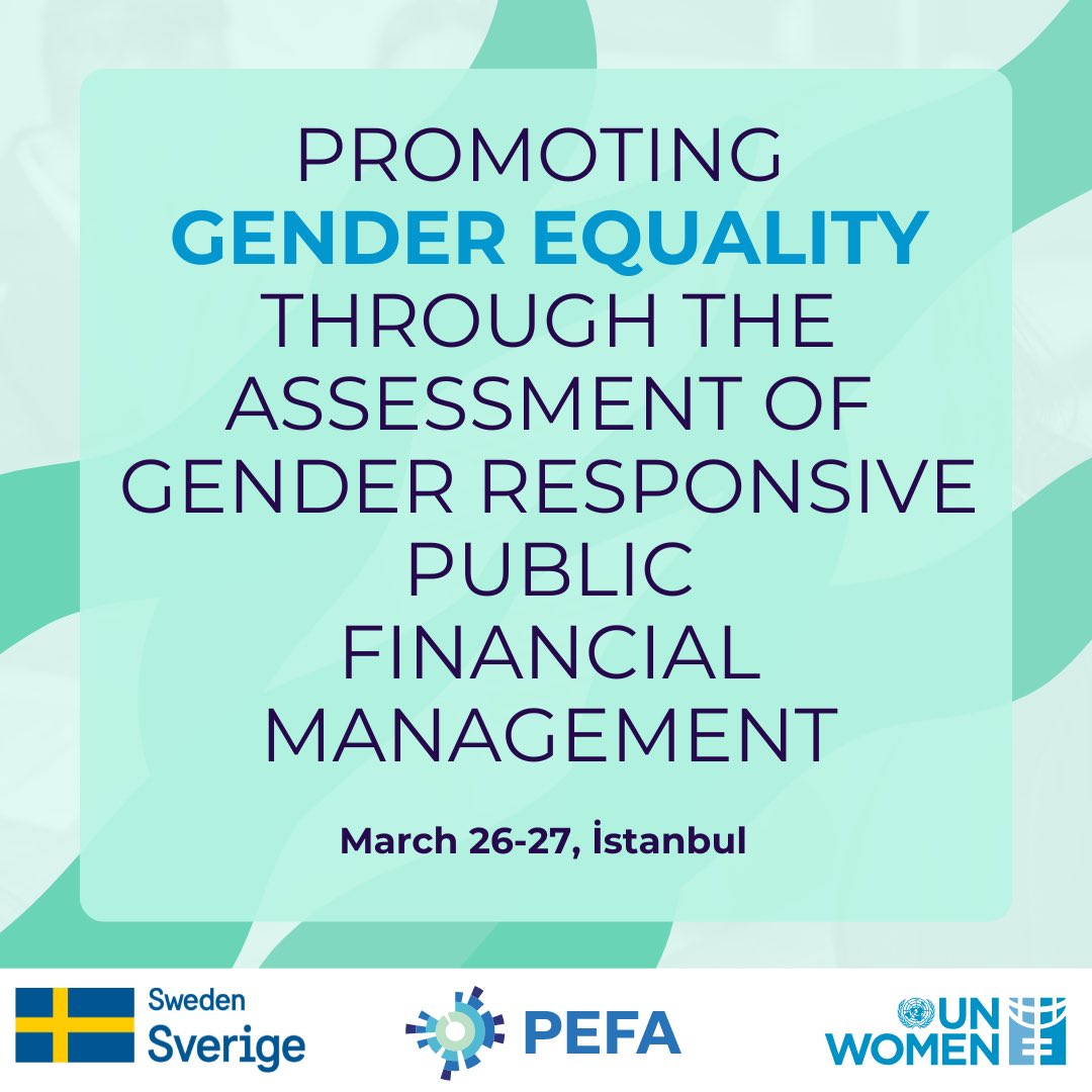 📆 👀 Gender Workshop on Promoting Gender Equality through the Assessment of Gender Responsive Public Financial Management aims to delve into the critical intersection of gender & public finance, exploring innovative strategies and best practices! 💼💡 @sida @PEFASecretariat