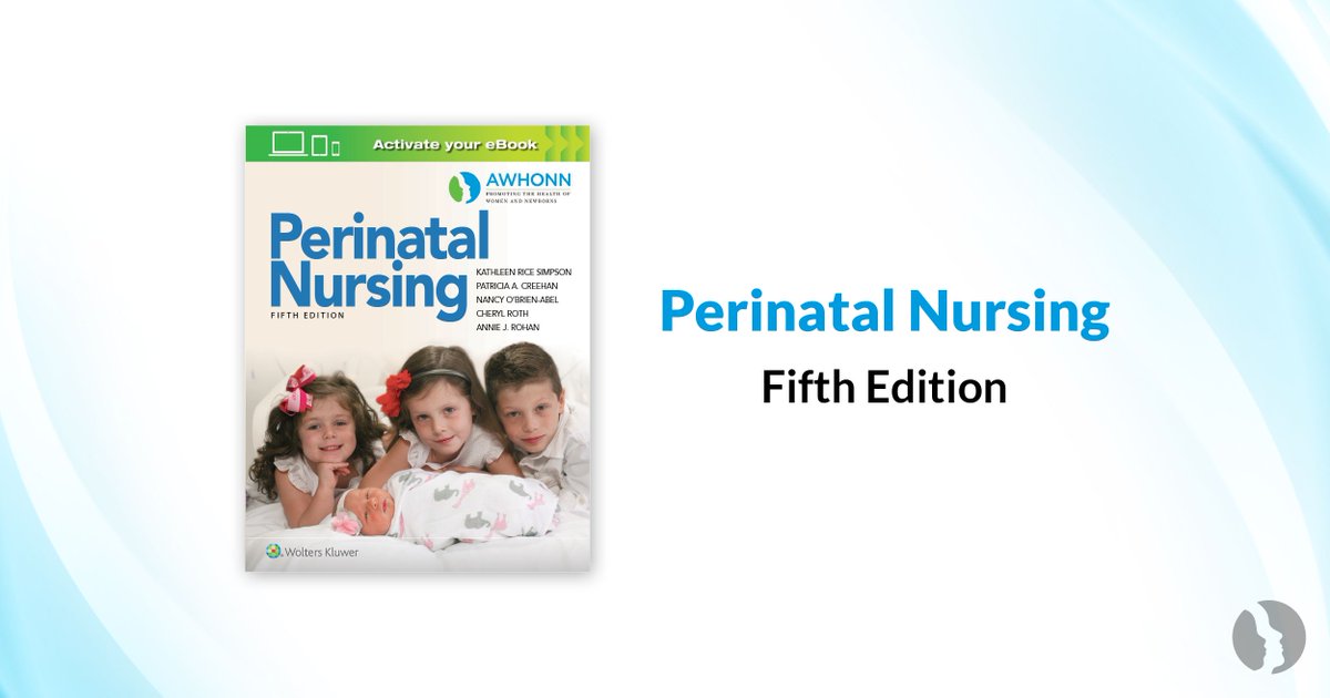 Perinatal Nursing, 5th Ed. covers topics including normal physiologic pregnancy and birth, pain management during labor, fetal assessment, postpartum care, the normal newborn, and common newborn complications. Learn more about this product today! bit.ly/3CeAOMW