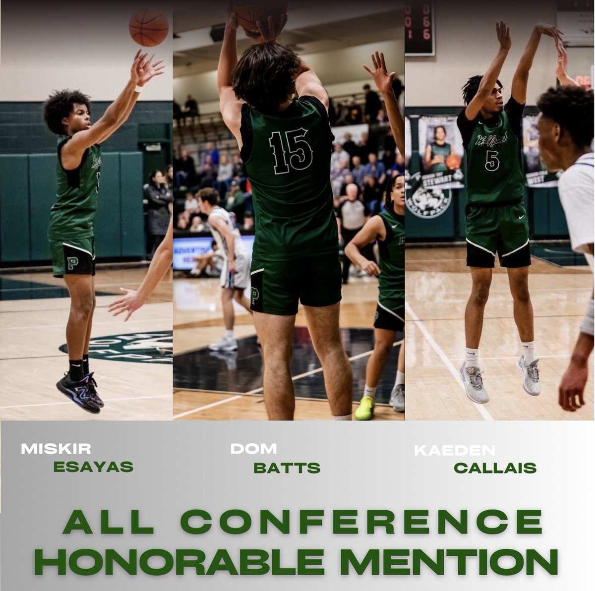 As the season comes to a close, we’d like to acknowledge our boys who were nominated for SEC All Conference and SEC All Conference Honorable Mention! Great work this season boys! 🐺💚