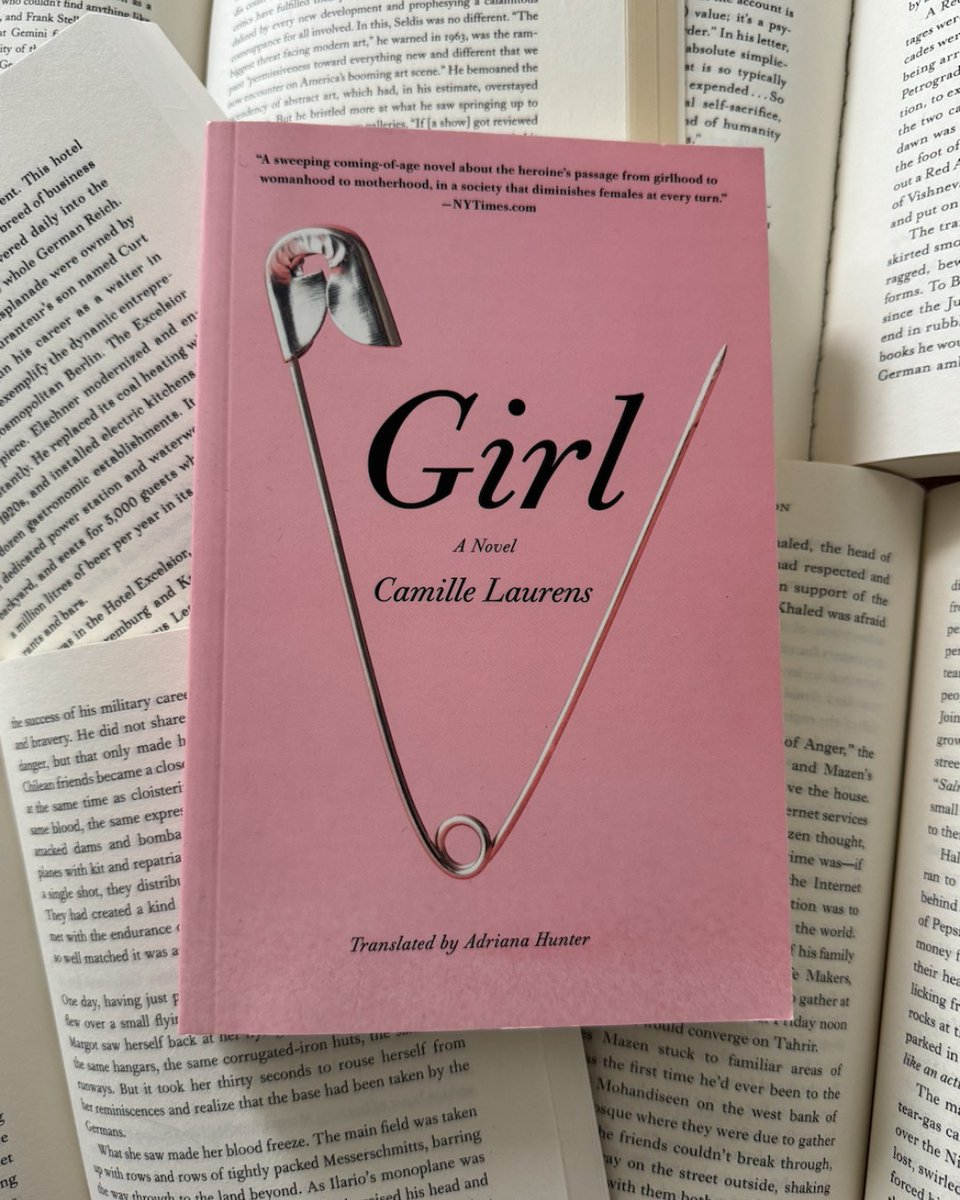 #WomensVoices GIRL by Camille Laurens is a deeply personal and insightful account of being a girl, woman, and mother in a world that sees the feminine as less than.