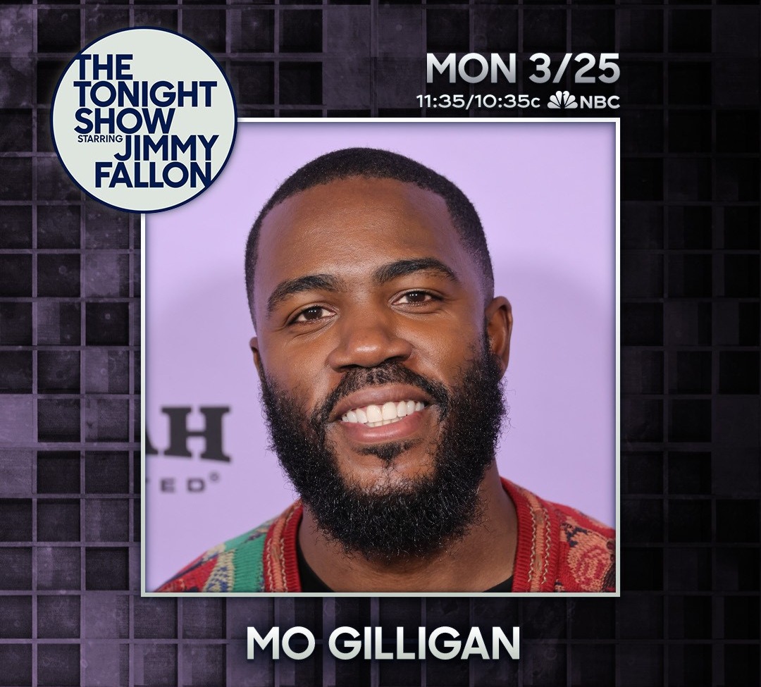 Catch Mo Gilligan on @FallonTonight at 11:35PM ET tonight ‼️ We can’t wait to see Mo later this week at Punch Line 🎤 He’ll be performing 3 shows from March 28-30 🔥 Get tickets at livemu.sc/3TO7b0s 🎟️