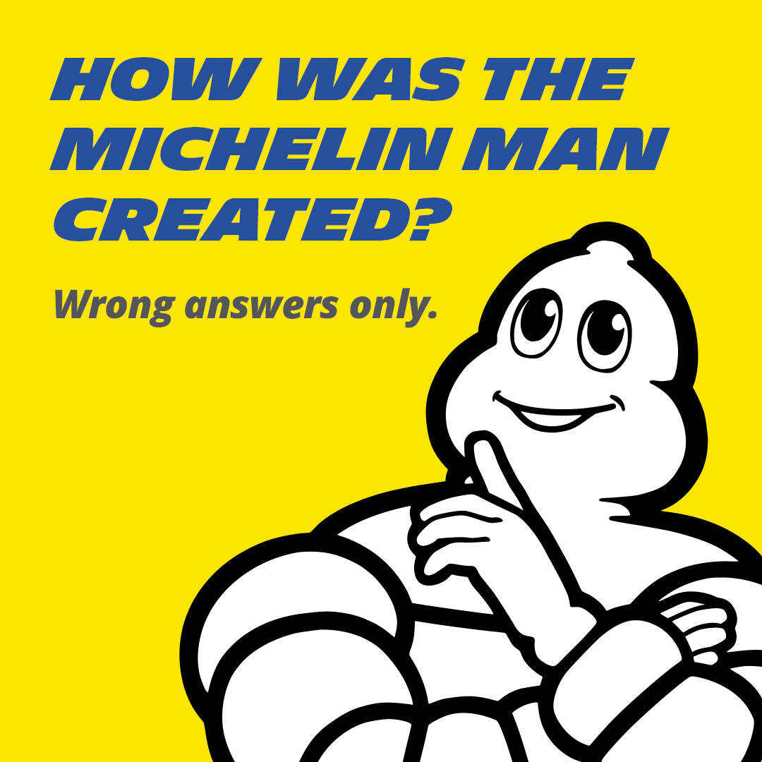 Drop your best answers below ⬇️ then, learn about the true origins of the #MichelinMan here: bit.ly/3ThsR4B