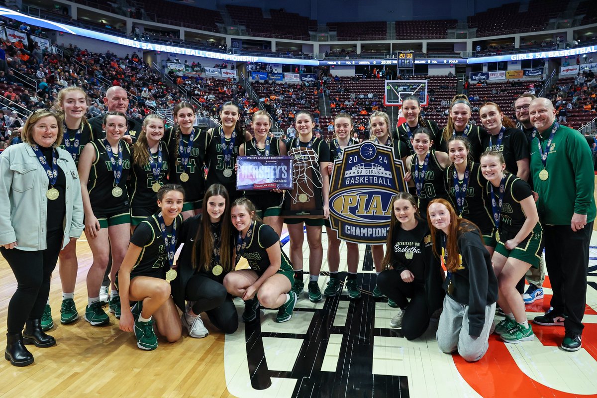 Congratulations Archbishop Wood Girls Basketball on winning your fourth consecutive PIAA 5A girls’ championship this weekend! Wood made history Saturday in Hershey's Giant Center as they defeated Cathedral Prep, 37-27, to hold the most wins by a girls’ program in the state final.