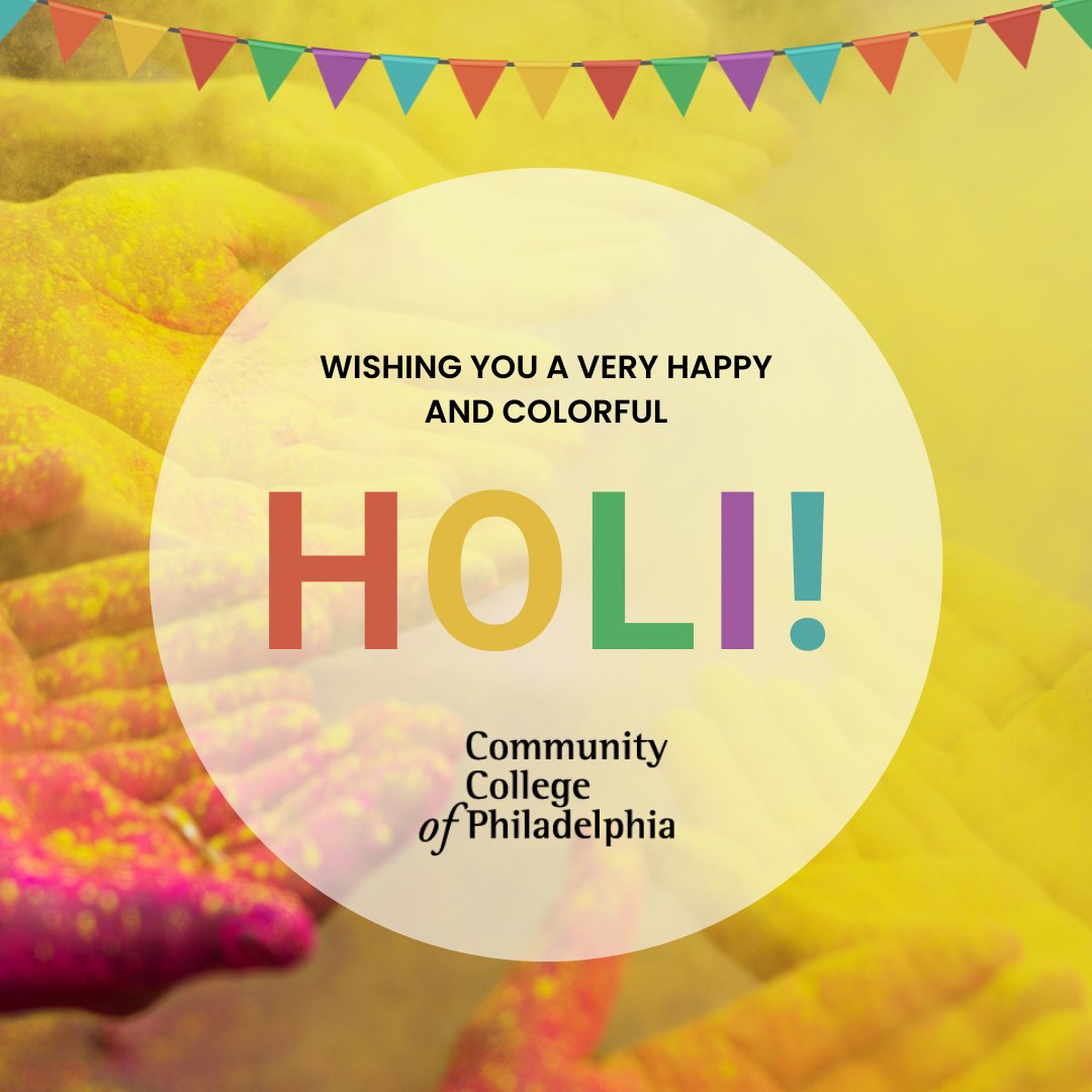 Happy Holi! May it be filled with fun and colorful memories! 🌈