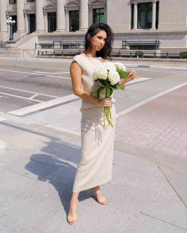 Neutrals for spring? Groundbreaking. Shop this set from The Row online + in store now!🌿