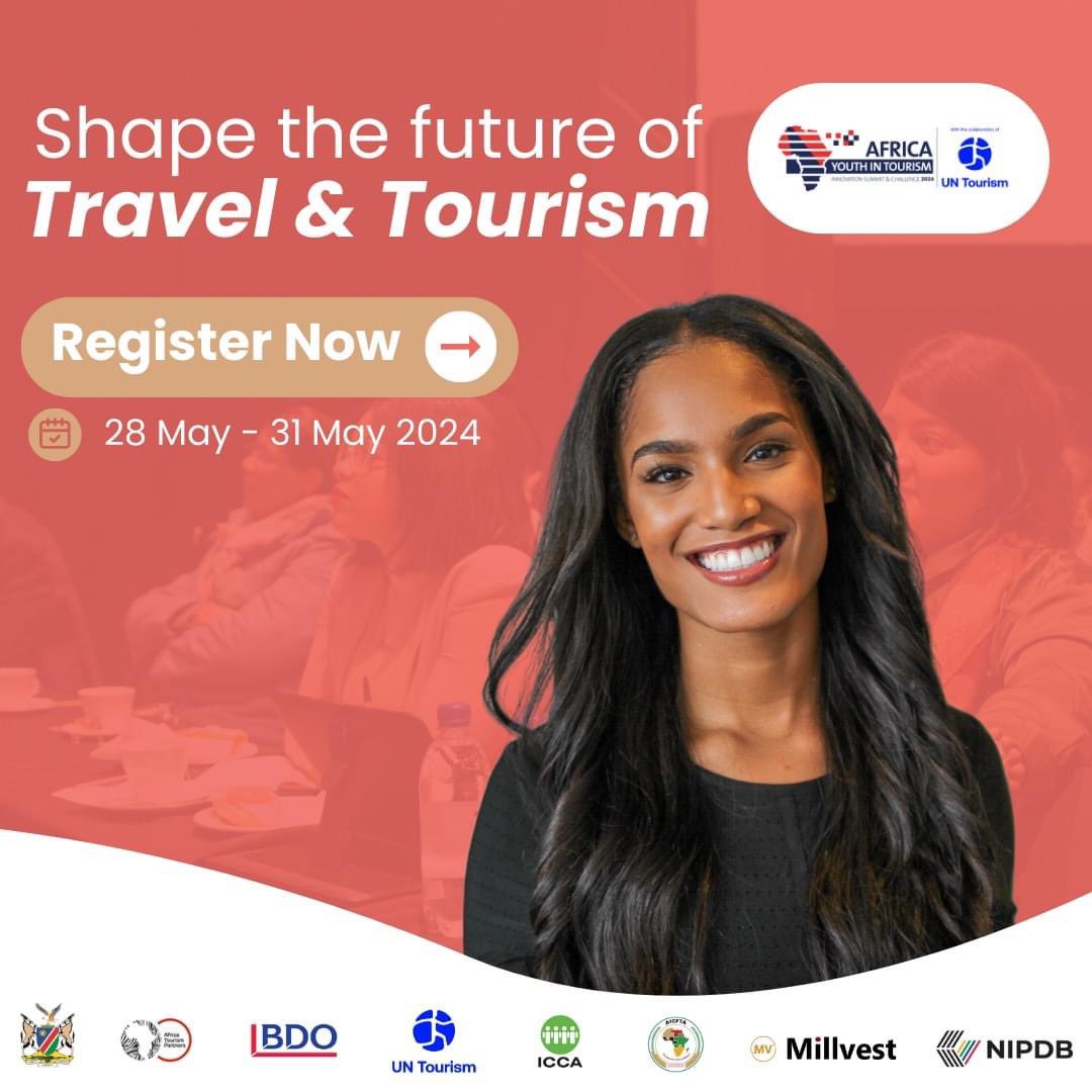 Join the movement! Be a part of the #AYTIS2024 community and connect with passionate individuals working to transform African tourism. Register now: bit.ly/AYTIS2024

#AYITISC24 #Namibia #TourismInnovators #TravelTech