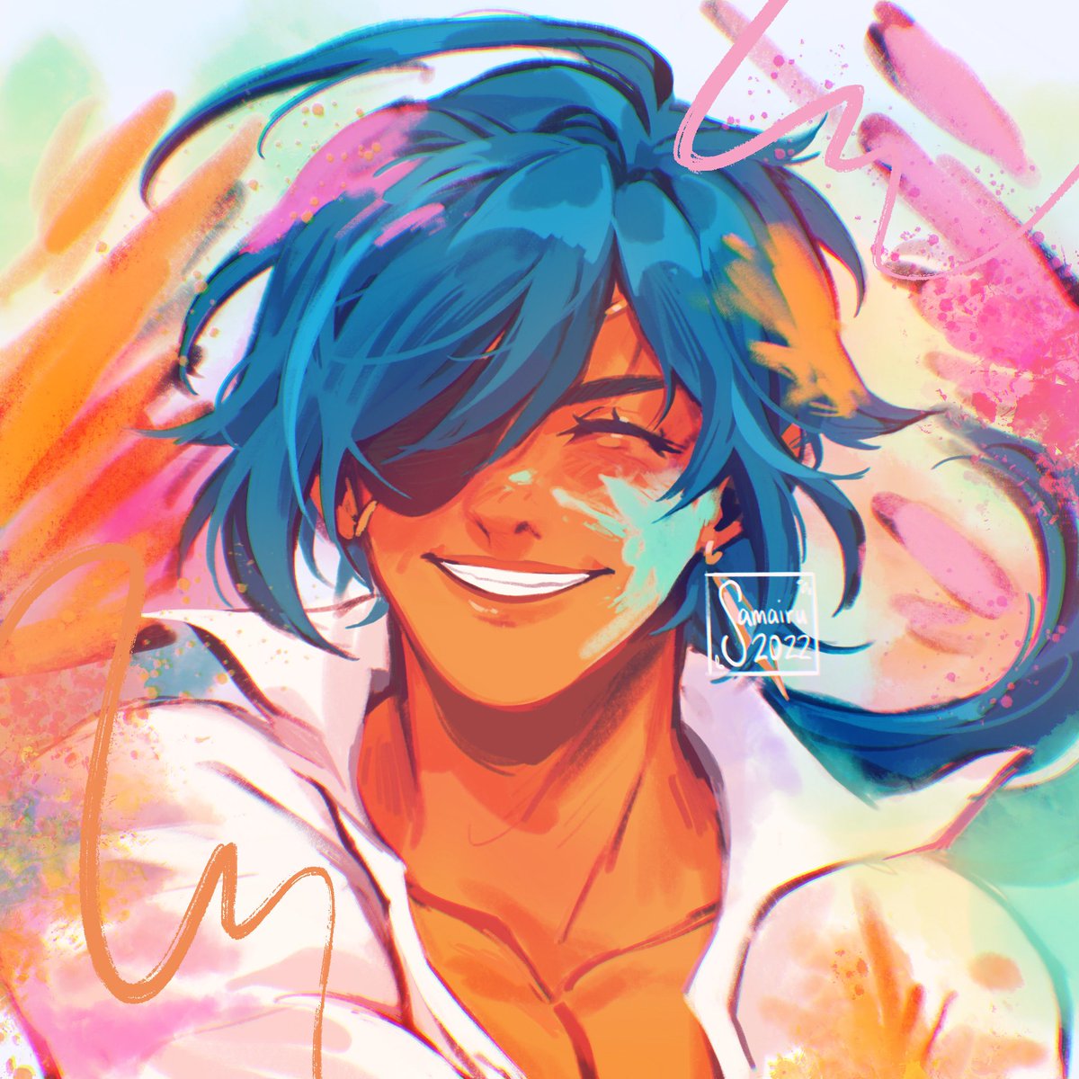 No new art for Holi this year but Happy Holi 🥰