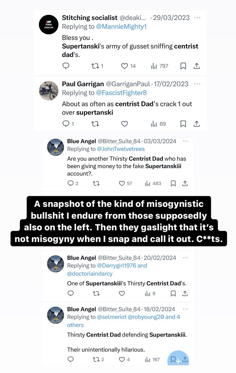 Do you think it’s ok sexually degrade a woman for being a different kind of left than you? A snapshot of what I deal with. Obsessed with reducing me and my views to this. Also, please report the following smear accounts because I’ve fucking had it. @supertankiii @Supertanski