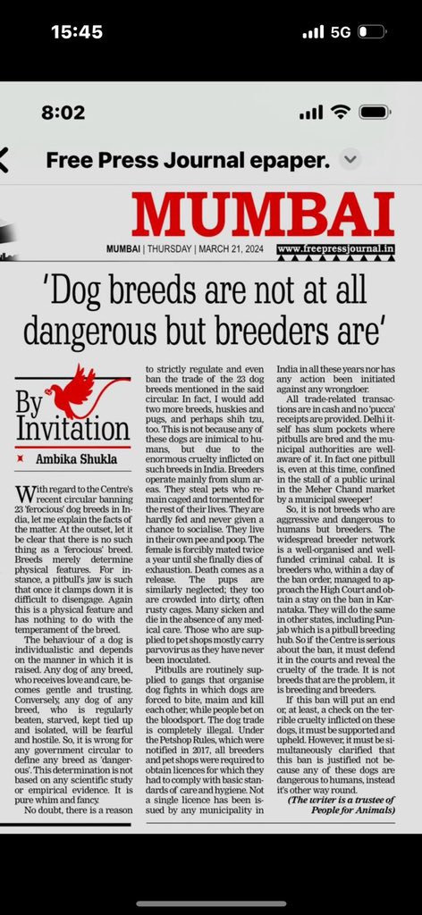 tarana2510's tweet photo. Don't BanBreeds,
Ban BREEDING
A Dog'sTemperament DependsUpon
HowYouTreatHim
TheEnormousCruelty
DoneToDogs
ByGreedyBreeders
IsARiskToPublicSafety.
DogsAreNotCommodities
ToBeTraded
CC @Iyervval @Nitin_Bairagi @Scimitar_SS @scribesoldier @pr_akash_ @MamtaTrivedi29 @TanviSolanki_ https://t.co/1FSkrGC08J