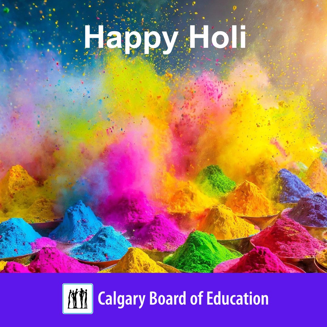 Happy Holi to everyone celebrating in the CBE community! #WeAreCBE