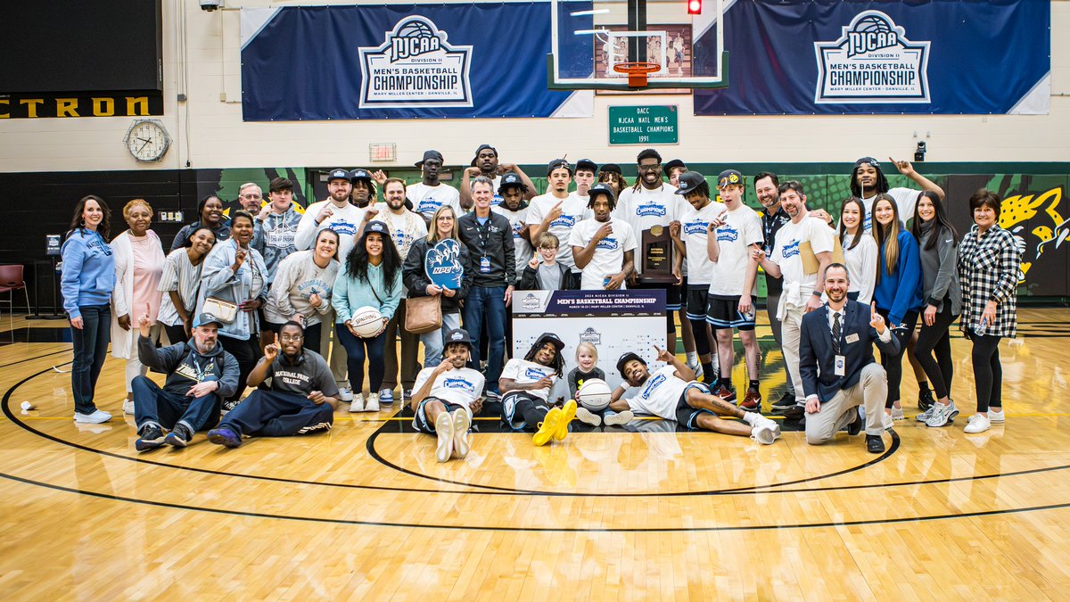 Celebrate the Nighthawk Men's Basketball team's NJCAA Division II National Championship Tues, Mar 26 at 1:30 p.m. on the steps of the Student Commons. Congratulate the team and then relive the magic as we re-watch the game with the team. Refreshments will be served.