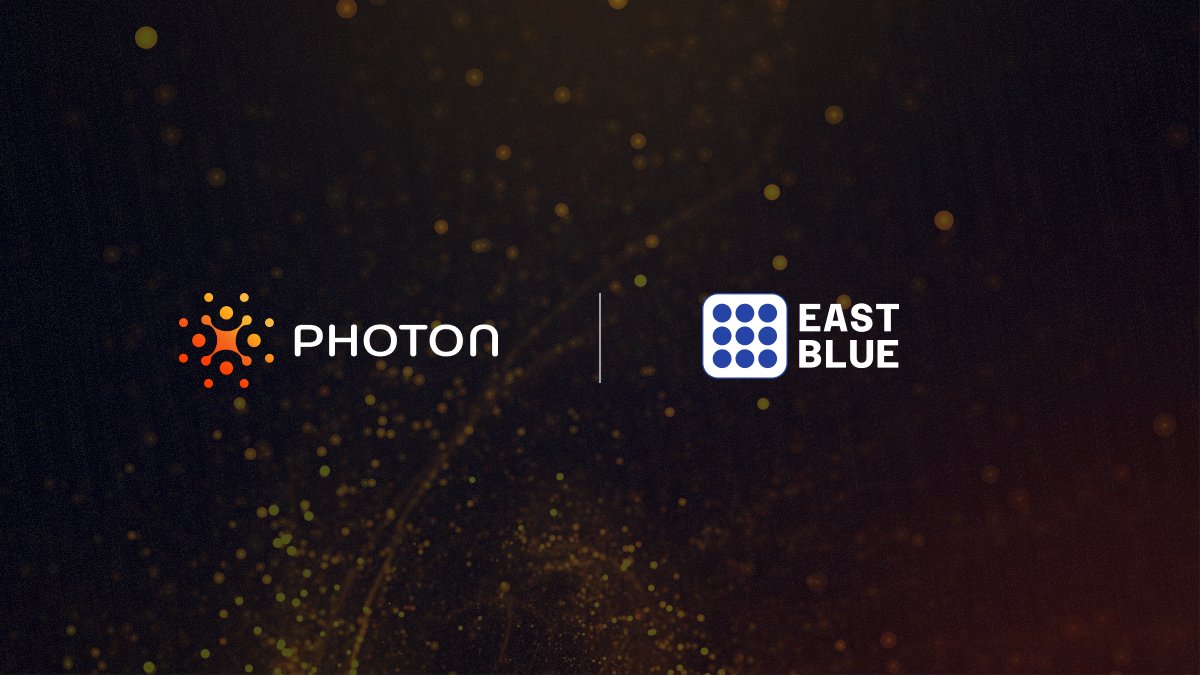 Photon 🤝 East Blue We're thrilled to collaborate with @EASTBlue_io, the Universal Application Layer for Bitcoin in scaling the #Bitcoin frontier and driving mass adoption. Anticipate upcoming Photon <> East Blue integration and incentives. Cheers to an exciting journey ahead🟠