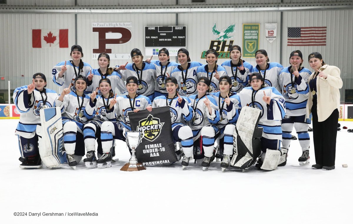 Manitoba Female Hockey League - U18 AAA (@mfhlu18aaa) on Twitter photo <a href="/WinnipegIceAAA/">WinnipegIceAAA</a> REPEAT as MFHL - <a href="/hockeymanitoba/">Hockey Manitoba</a> U18 AAA Champions with tough 2-1 over <a href="/westmanAAA/">Westman Wildcats</a> - <a href="/GameOnHockey/">Game On Magazine</a> <a href="/darryl_gershman/">Darryl Gershman</a> <a href="/staylorsports/">scott taylor</a> <a href="/The_GShow_/">Graeme Forsyth</a> <a href="/IceWaveMediaMB/">Ice Wave Media 🥅</a> <a href="/GShowPodcast/">GShow Productions</a> <a href="/mikegerl/">Michael Gerl</a> <a href="/CPFemaleU18/">CP U18 AAA Female Capitals</a> <a href="/Eastmanfemale/">Eastman Selects</a> <a href="/U18BoltsAAAF/">Interlake Lightning Female U18 AAA</a> <a href="/femalepvhawks/">Pembina Valley U18 Female AAA Hawks</a> <a href="/WinnipegAvros/">Winnipeg Avros</a> <a href="/YHChiefs/">Yellowhead Chiefs</a> <a href="/WinnipegIceAAA/">WinnipegIceAAA</a> REPEAT as MFHL - <a href="/hockeymanitoba/">Hockey Manitoba</a> U18 AAA Champions with tough 2-1 over <a href="/westmanAAA/">Westman Wildcats</a> - <a href="/GameOnHockey/">Game On Magazine</a> <a href="/darryl_gershman/">Darryl Gershman</a> <a href="/staylorsports/">scott taylor</a> <a href="/The_GShow_/">Graeme Forsyth</a> <a href="/IceWaveMediaMB/">Ice Wave Media 🥅</a> <a href="/GShowPodcast/">GShow Productions</a> <a href="/mikegerl/">Michael Gerl</a> <a href="/CPFemaleU18/">CP U18 AAA Female Capitals</a> <a href="/Eastmanfemale/">Eastman Selects</a> <a href="/U18BoltsAAAF/">Interlake Lightning Female U18 AAA</a> <a href="/femalepvhawks/">Pembina Valley U18 Female AAA Hawks</a> <a href="/WinnipegAvros/">Winnipeg Avros</a> <a href="/YHChiefs/">Yellowhead Chiefs</a>