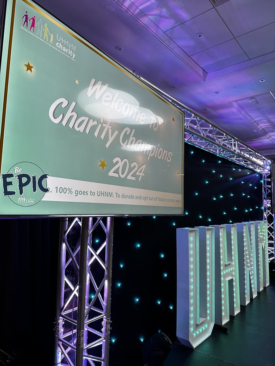 🤩 #TeamPREM were, as always, delighted to support @uhnmcharity in putting on their EPIC Charity Champions night to celebrate a whole host of fundraisers last Friday night. It was a fantastic event, celebrating some truly astounding people!