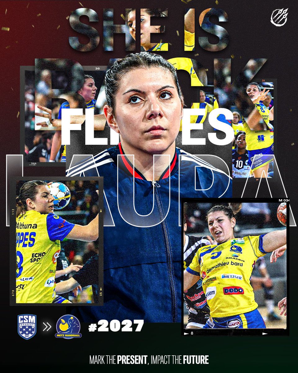 🚨 4 ans après son départ, @laura_flippes sera de retour à la maison. Laura s’engage avec le Metz Handball pour 3 saisons, soit jusqu’en 2027. Notre championne continue d’écrire son histoire et nous lui souhaitons le meilleur 🔥🔥🔥💫💫 #LF20 #MarkThePresent #ImpactTheFuture