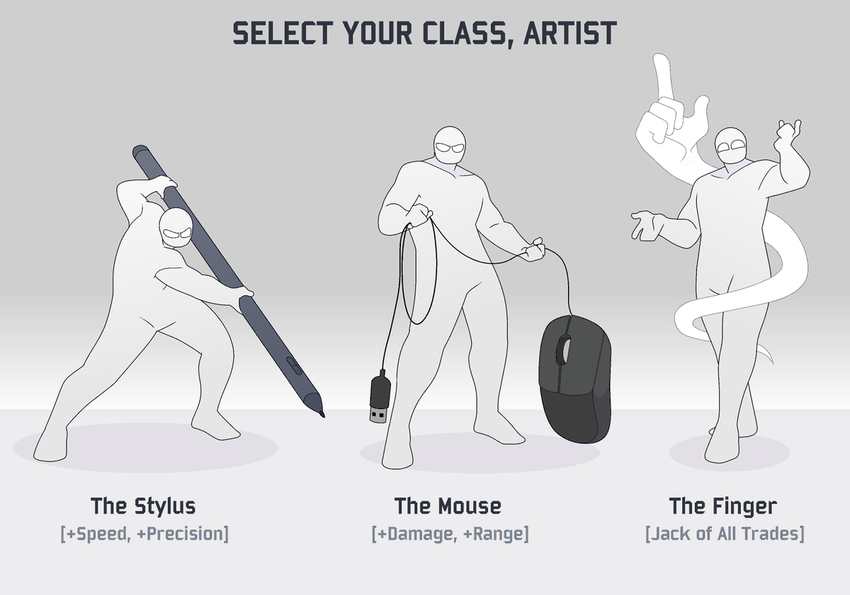 What's your main, fellow artists?