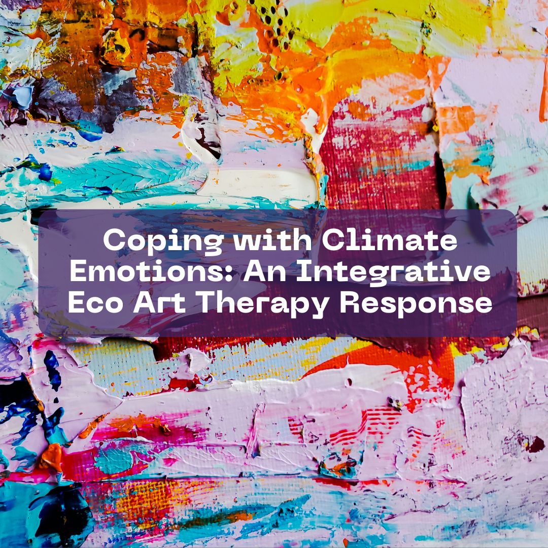 Join Integrative Art Therapist Mor Keshet, MPS, LCAT on 4/5 from 1-2pm for a FREE virtual class on coping with #ClimateEmotions. eventbrite.com/e/coping-with-…