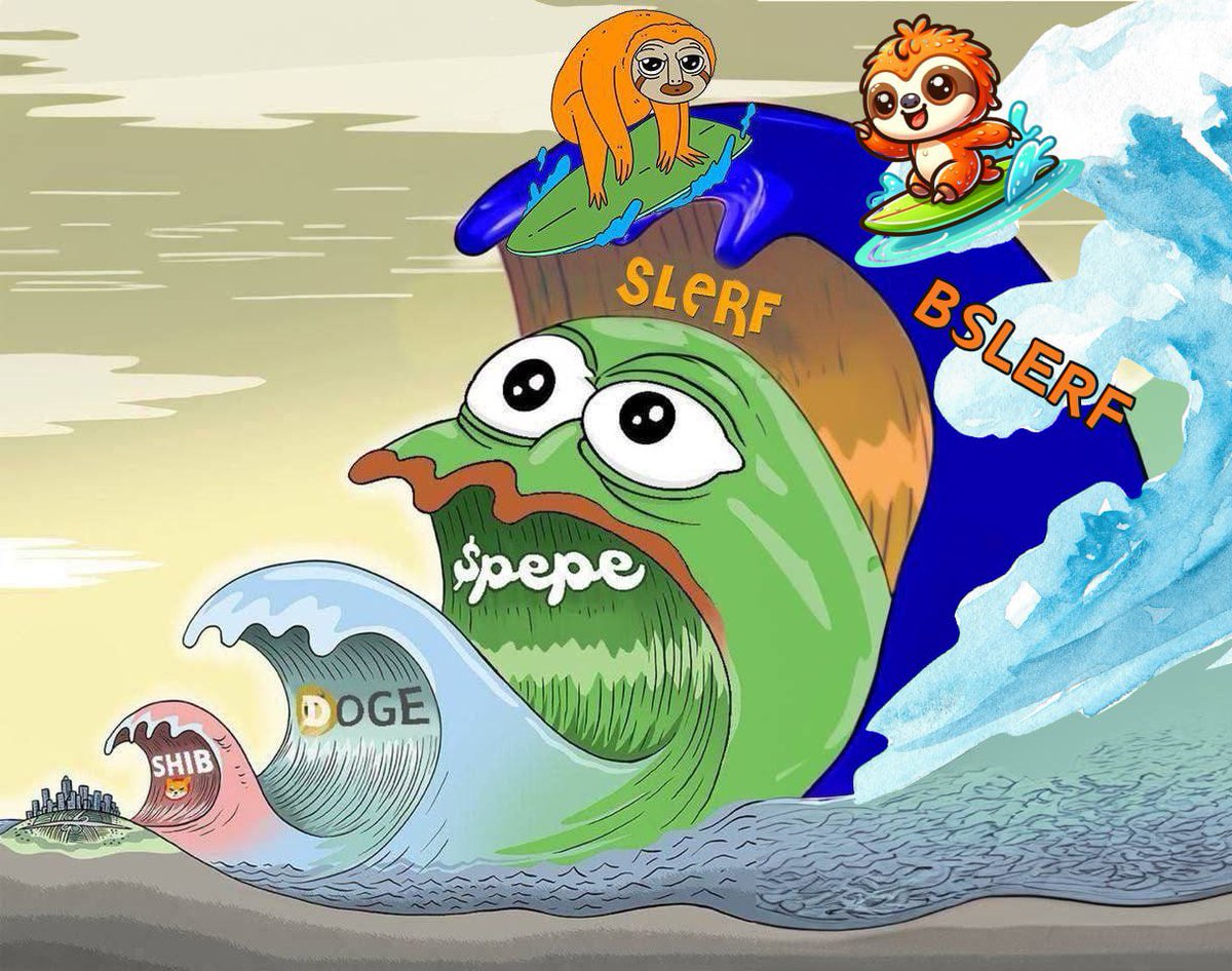 $BSLERF is on the way … 🐥

#sol #meme #slerf #pepe #babyslerf