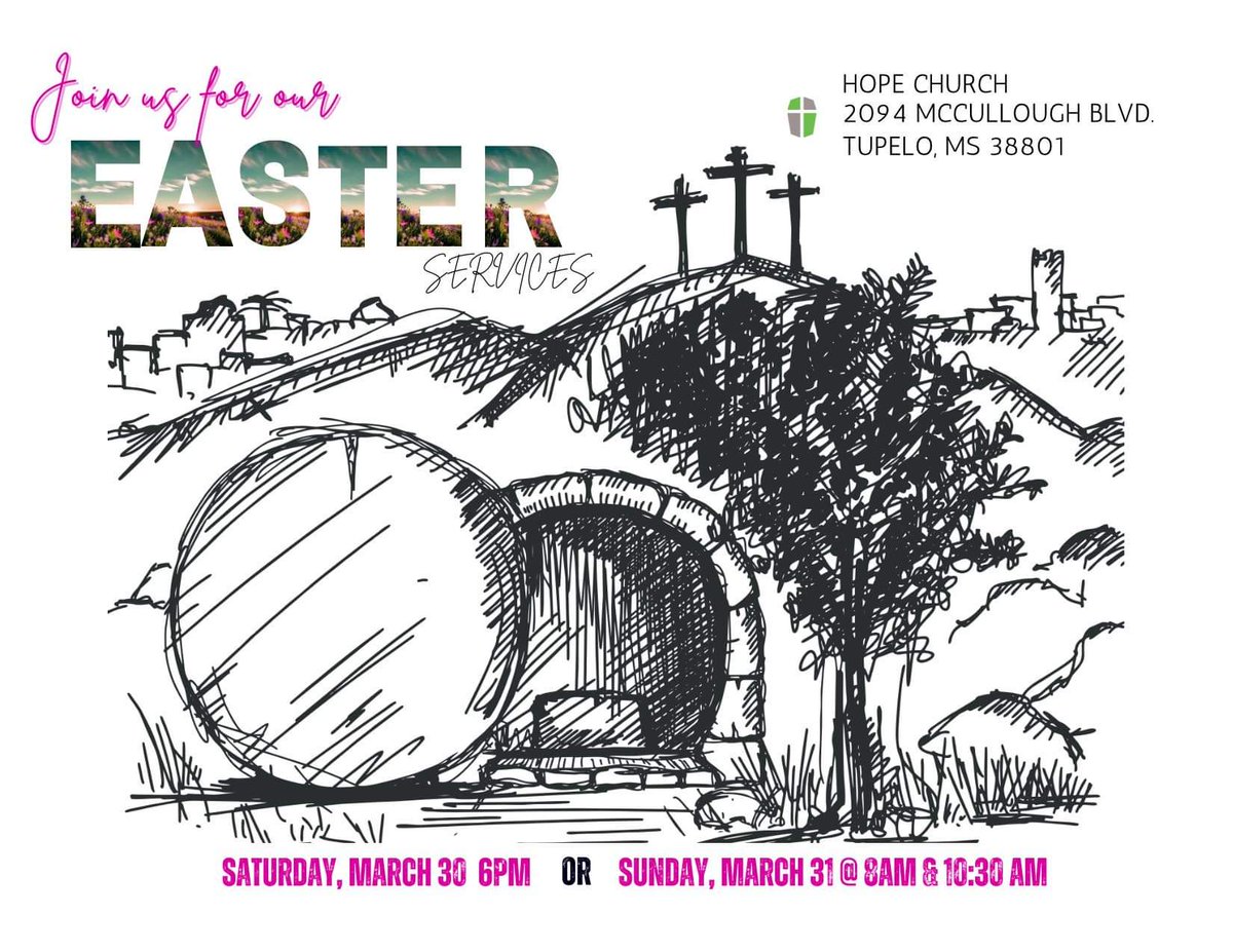 Come join us this Saturday night or Sunday morning.