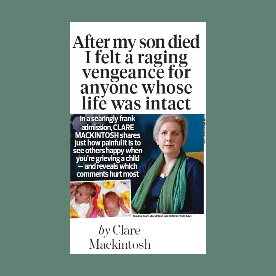 A hugely moving and thought-provoking article by @claremackint0sh about her painful experience of grief. dailymail.co.uk/femail/article…