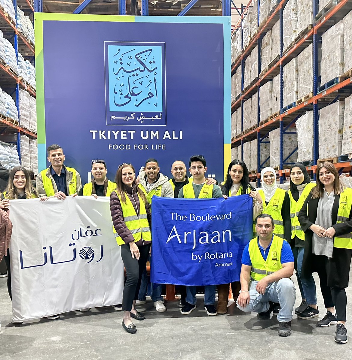 Amman Rotana & The Boulevard Arjaan by Rotana together with Tkiyet Um Ali supported the sustainable food support program during the holy month of Ramadan by packing food parcels that were distributed to cater the needs of less fortunate families in the kingdom. 
#RotanaHotels