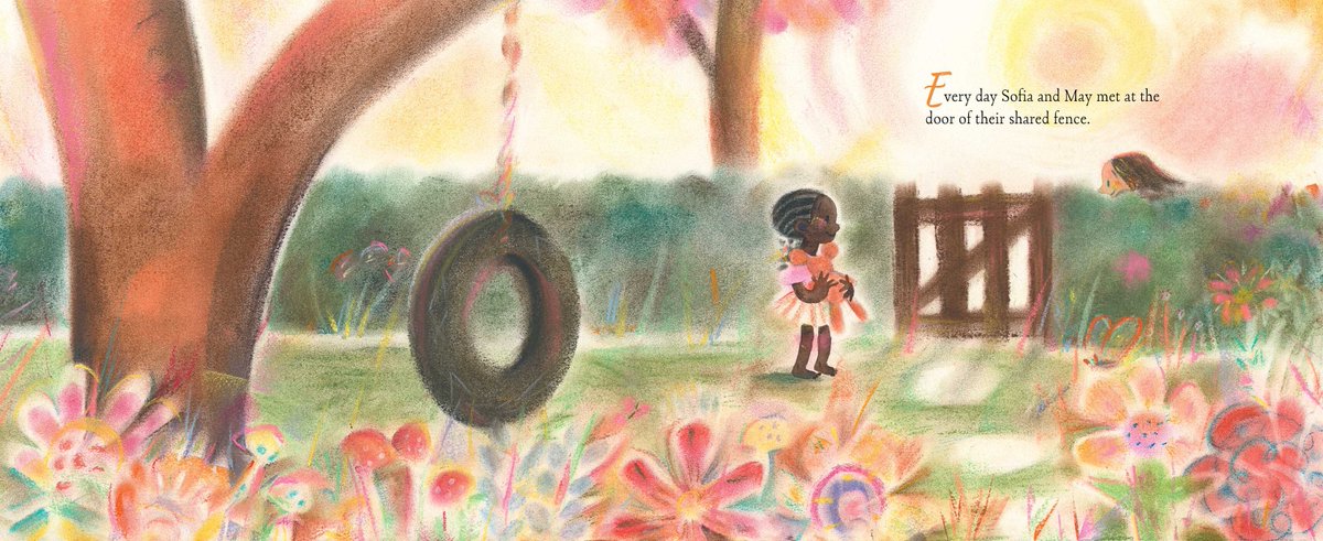 SimonKIDS's tweet image. In the hopeful and resonant picture book #Sourgrass by @hope_lim &amp;amp; @shazmaydani, two girls navigate a long-distance friendship and realize that some friends are forever, even when they’re apart.