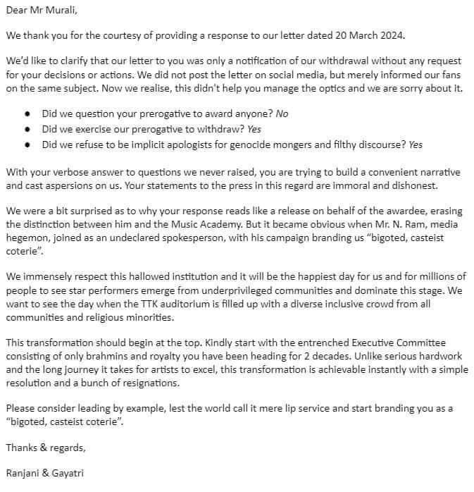 RamanisBlog's tweet image. # Boycott Music Academy