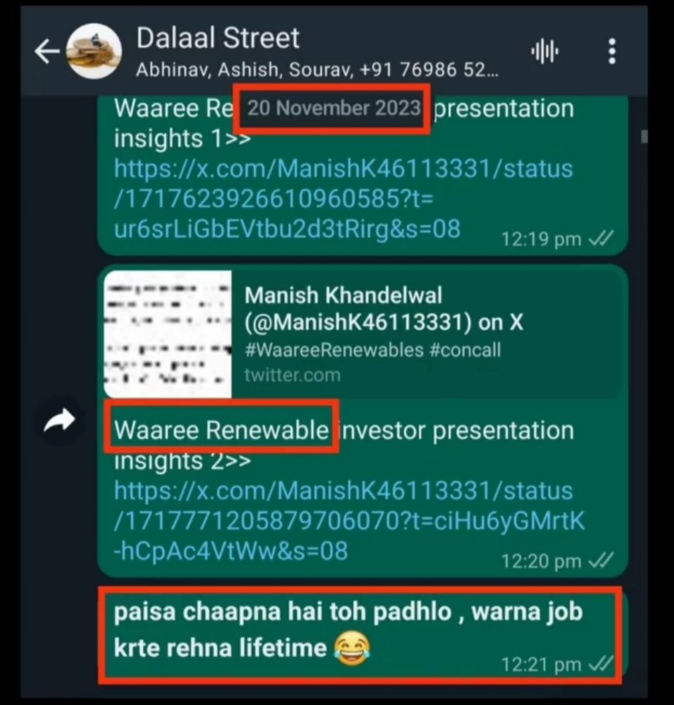 ManishK46113331's tweet photo. #WaareeRenewable 🔥 https://t.co/iQao4BF2Ka