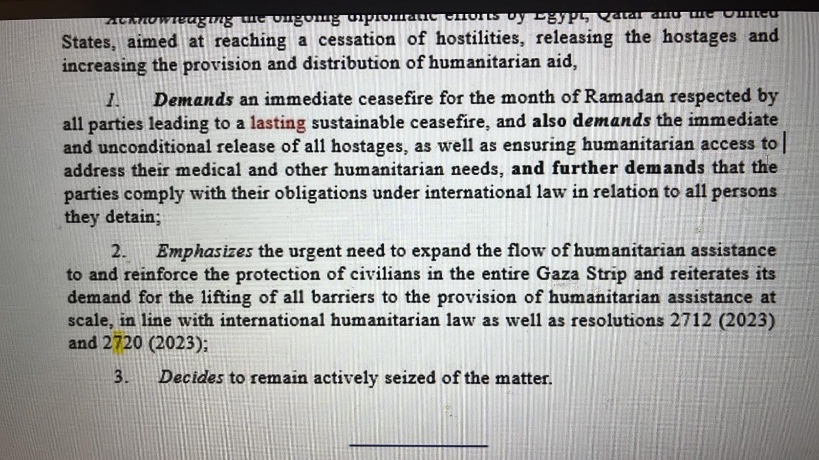 LaylaMoran's tweet photo. It’s not the hope that kills, it’s the lack of a ceasefire. 

We are a step closer. Finally. 

#UNSC #CeasefireNOW https://t.co/HQLocPAQXQ