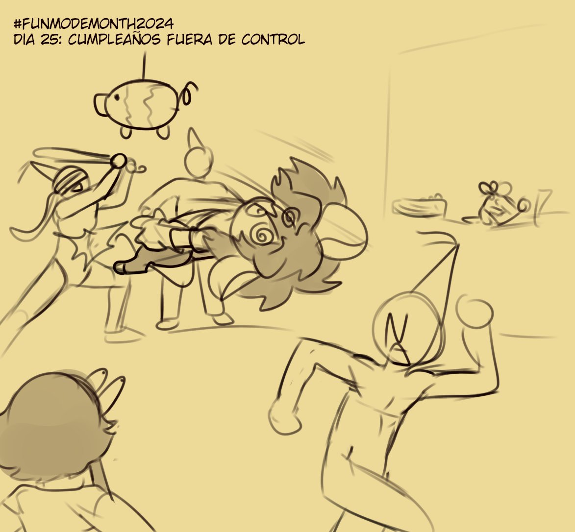 SrMalenky's tweet photo. #FunModeMonth2024
#FunModeMonth

Dia 25: Cumpleaños fuera de control https://t.co/j1ddRIkwA7