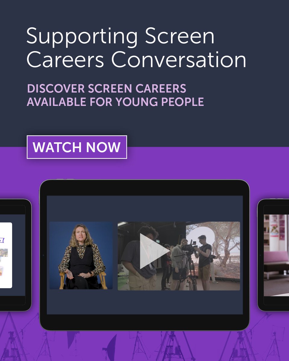 📣Are you an educator or careers advisor? Into Film's Careers Lead Cerys Evans shares up-to-date information in our brand-new video for schools to support young people as they explore roles in the screen industries🎬 Watch now on our Careers Hub!👉 bit.ly/48PWcrC