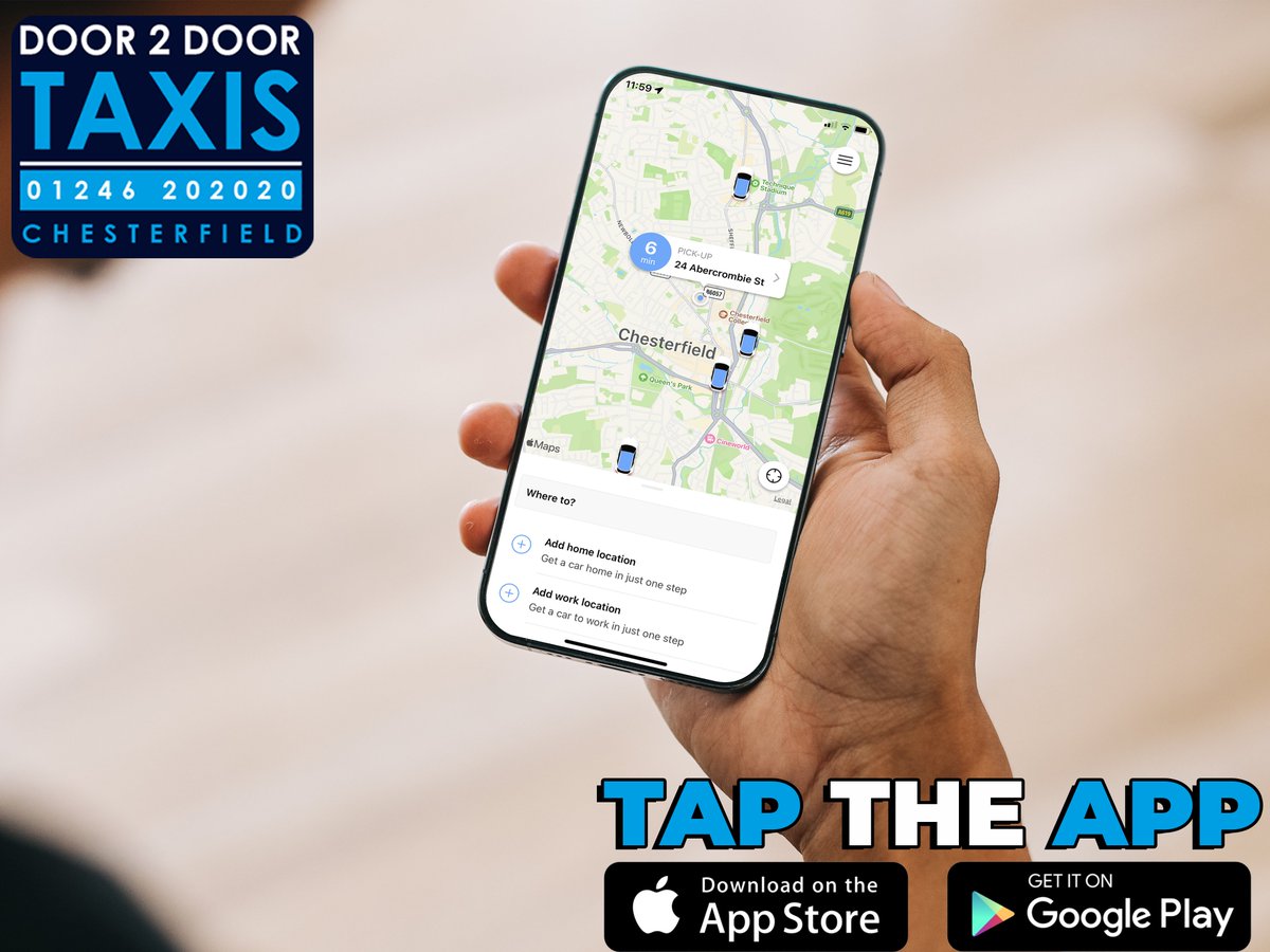 door2doortaxis's tweet photo. Effortless travel is just a tap away! 📱 Fast, dependable, and stress-free. Upgrade your commute with our taxi app. Get it now!

📲 Download our app: https://t.co/IE2otceZOP
📞 01246 202020
🌐 https://t.co/bj2x8r1h31
-
-
-
#Door2Door #Chesterfield #ChesterfieldTaxis #Derbyshire https://t.co/XQjwZFCtnq