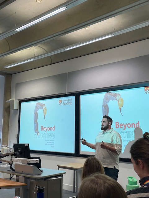 Finishing up with another trigger warning.........venoms from snakes, spiders and other biting creepy crawlies.  An excellent presentation on how venoms have evolved and how this can be used to inform drug discovery.