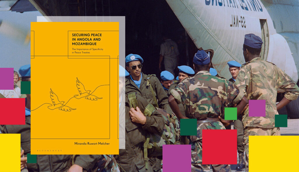 Join the wonderful Miranda Melcher at the University of Edinburgh on Thurs 09 May to mark the release of her new book 'Securing Peace in Angola and Mozambique' and find out the importance of toothbrushes (intriguing I know...) in UN peace negotiations: peacerep.org/event/book-tal…