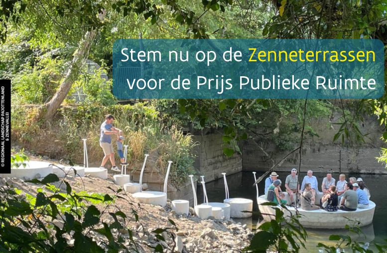 De Zenneterrassen in Halle zijn genomineerd voor de Prijs Publieke Ruimte! Breng jij ook je stem uit? congres.publiekeruimte.info/programma/prij… #zotvanwater #waterbeleving