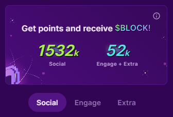 Jeremybtc's tweet photo. All the $BLOCK replies are 16x

Who needs a boost to help on their points? 

Just RT &amp; reply $BLOCK &amp; $PARAM!👇 https://t.co/2shrsrtNfe