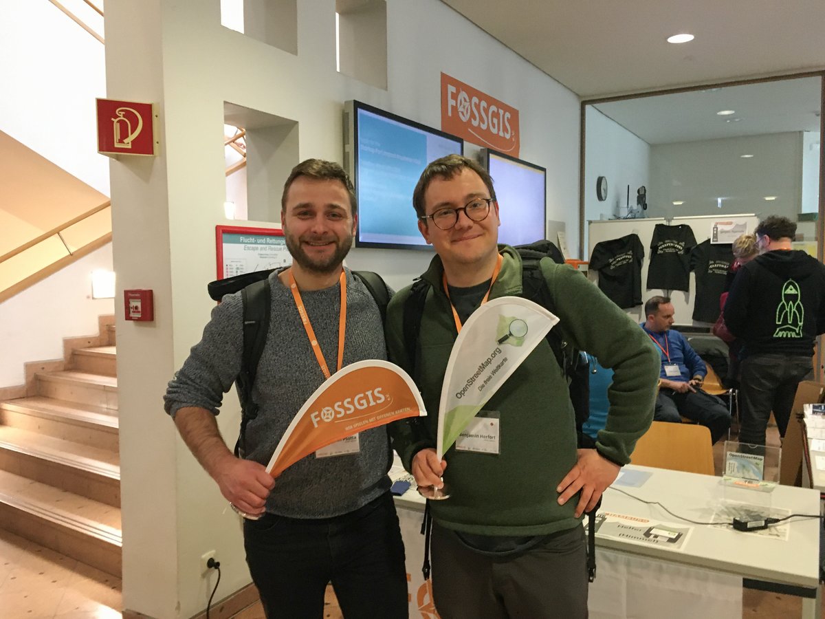 GIScienceHD's tweet image. 📢 Excited to share our #fossgis2024 conference highlights!
📊 We presented 6 years of collaboration with @BKG_Bund which we are very grateful for and are looking forward to future projects.
🗣 Dive into our FOSSGIS talks (in German) ⬇️
#HeiGIT #fossgis2024 #BKG #ohsome #ors