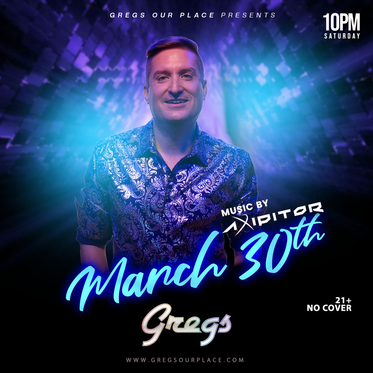 Already thinking about the weekend? Yeah, me too. 

We have a couple great DJs lined up for your Friday and Saturday night dancing needs.