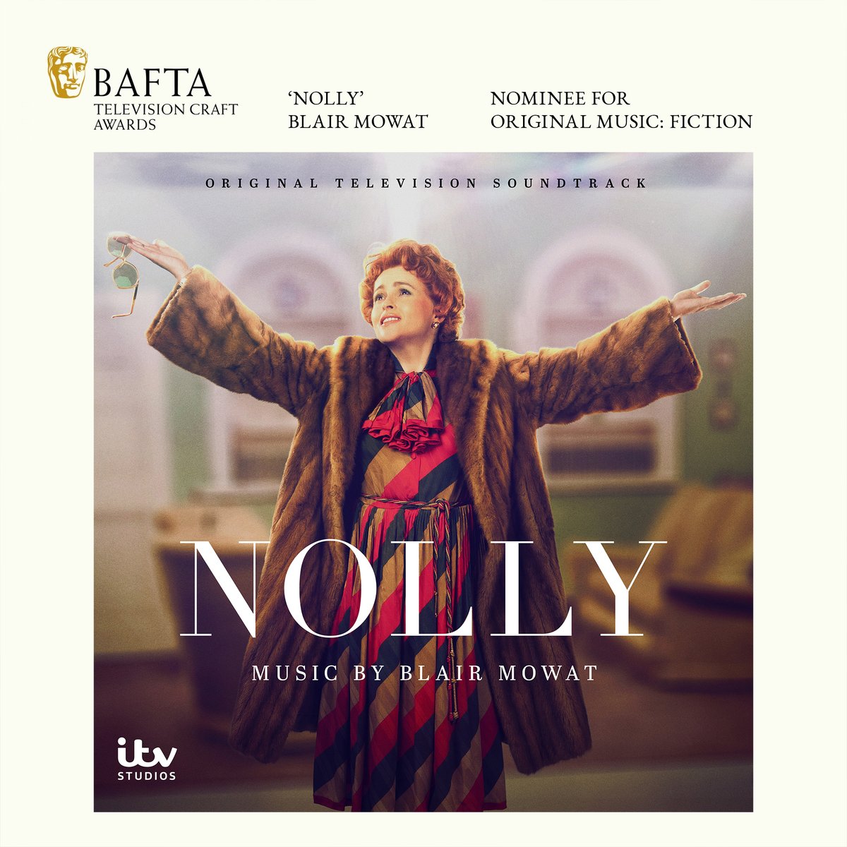Congratulations to 'NOLLY' composer @BlairMowat for the 2024 @BAFTA Television Craft Awards nomination! Listen to the soundtrack nominated in the 'Original Music: Fiction' category here: blairmowat.lnk.to/Nolly