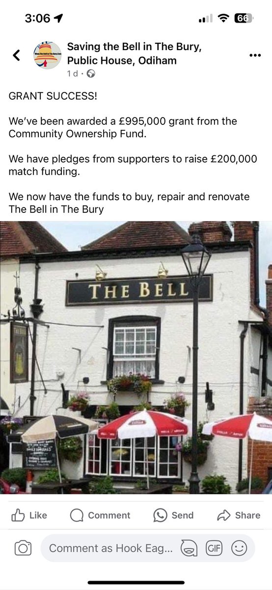 Even more reasons to celebrate St George’s Day - funds have been raised to save the ancient Bell Inn in the Bury, Odiham- huzzah🎉 Come along and enjoy the evening 🍺
