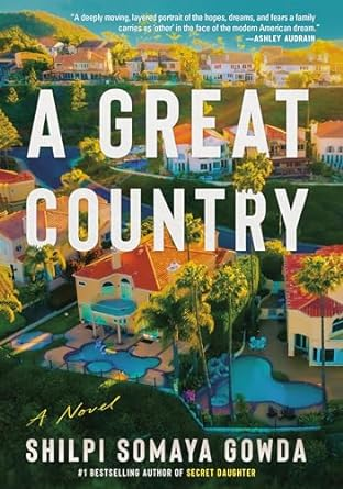 Touching on themes of immigration, community, social class, stereotyping, racial profiling, white privilege, and upward mobility, this is a timely book with an important message.  See my review of #AGreatCountry by @ShilpiGowda (New Release - #NetGalley):  schatjesshelves.blogspot.com/2024/03/review…