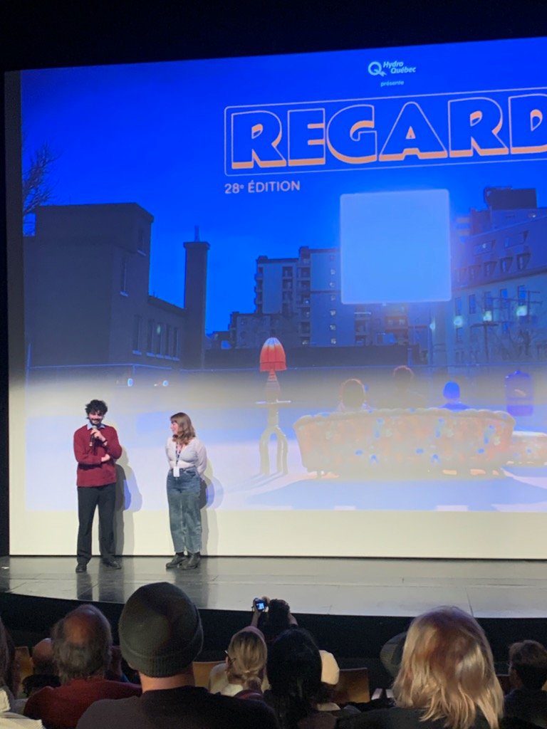 Une excellente programmation cette fin de semaine à la 28e édition du @FestivalRegard de court-métrage, soutenu 1 nouvelle fois par @FranceQC. Bravo au réalisateur 🇨🇵 @nathan_ghali pour sa sélection en compétition officielle, et merci du chaleureux accueil à Chicoutimi!