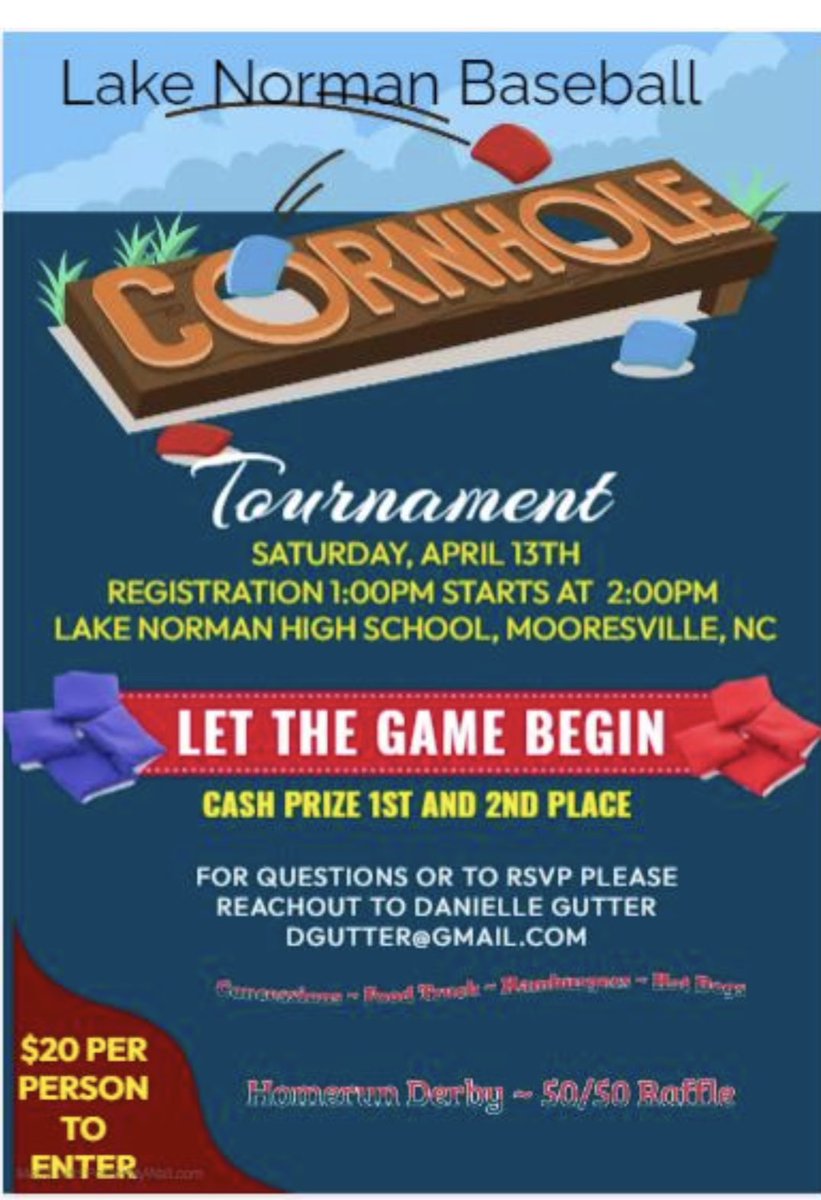 Come join LNHS Baseball for a fundraiser!  All proceeds will go towards desperately upgrading field and equipment!  Thanks for your support!  @LNHS_Athletics <a href="/LKNAthletics/">LKN Athletics</a> <a href="/Gm4Sports/">Greater Metro 4 Conference</a> <a href="/ty_wigginton1/">Ty Wigginton</a> <a href="/DallasJackson6/">Dallas Jackson</a>
